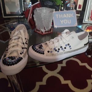 bling Sneakers by Redqueenofdiamond bling